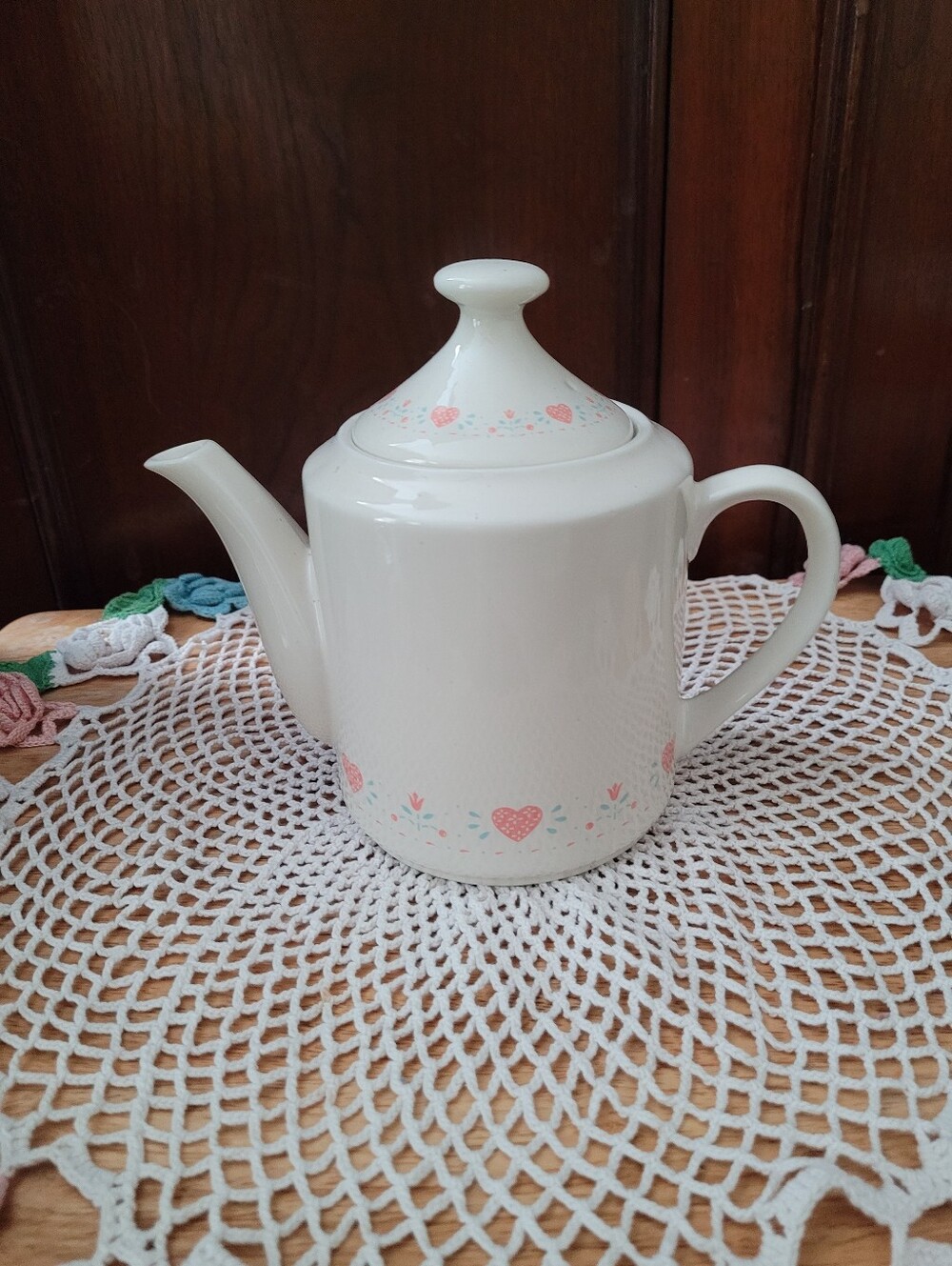 Vintage Corelle Forever Yours Teapot